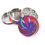 4 part 50mm All Over Print with Hypnosis Leaf - Assorted Designs!