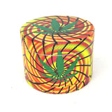 4 part 50mm All Over Print with Hypnosis Leaf - Assorted Designs!