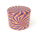 4 Part 50 mm Grinder with All Over Print Hypnosis Design - Assorted Designs!
