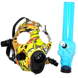 Printed Gas Mask - Wet