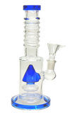 8" Cone Perc Glass Water Pipe