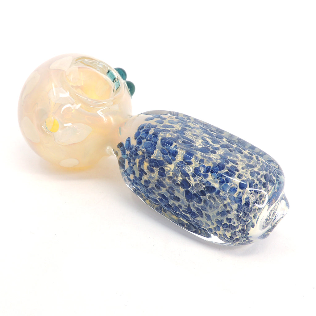 Glass Tobacco Pipe bluey Spoon Pipe 