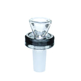 Color Ring Funnel Bowl - 14mm Male - Black