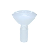 Crystal Bowl - 14mm Male - White