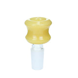 Color Groove Bowl - 14mm Male - Yellow