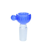 Color Ridge Bowl - 14mm Male - Blue