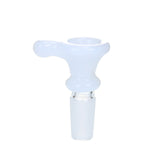 Solid Color Bowl with Handle - 14mm Male - White