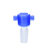 Solid Color Barrel Bowl - 14mm Male - Blue