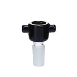 Solid Color Barrel Bowl - 14mm Male - Black