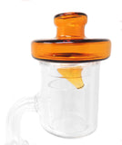 Colored UFO Quartz Carb Cap - Assorted Colors