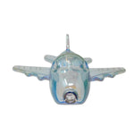 5.5" Electroplated Airplane Glass Pipe