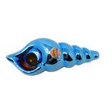 4" Electroplated Shell Glass Pipe