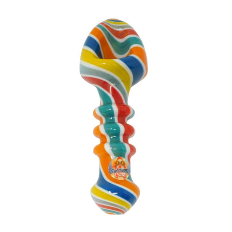 4" Eye Candy Fully Reversed Shovel Glass Pipe