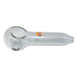 4" Electroplated Classic Spoon Glass Pipe