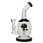 7" Mushroom Globe Water Pipe
