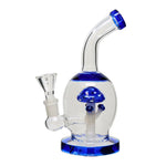 7" Mushroom Globe Water Pipe