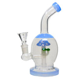 7" Mushroom Globe Water Pipe