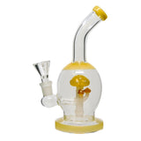 7" Mushroom Globe Water Pipe