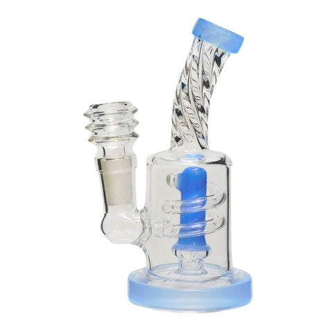 5" Bent Neck Spiral Water Pipe
