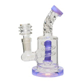 5" Bent Neck Spiral Water Pipe