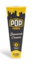 Pop Cones King Size - 3 pk. - Banana Cream