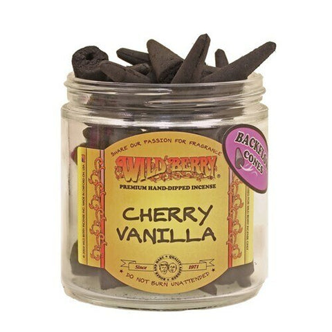 6ct or 25ct Wildberry Incense Backflow Cones - Cherry Vanilla
