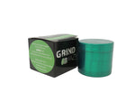 Grind Eeze 4 Part Zinc Grinder - Green - Assorted Sizes Herb Grinder Online Smoke Shop Online Head Shop