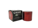 Grind Eeze 4 Part Zinc Grinder - Red - Assorted Sizes Herb Grinder Online Smoke Shop Online Head Shop