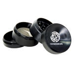 Grind Eeze 4-Part Zinc Concave Top Herb Grinder - Assorted 40mm