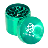 Grind Eeze 4-Part Zinc Concave Top Herb Grinder - Assorted 40mm