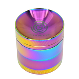 Grind Eeze 4-Part Zinc Concave Top Herb Grinder - Assorted 40mm