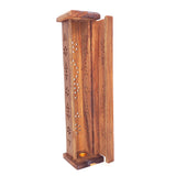 Coffin Incense Tower Burner - Moon and Stars