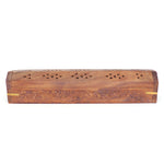Coffin Incense Burner - Filigree Carved