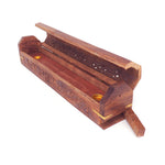 Coffin Incense Burner - Filigree Carved