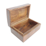 Carved Wooden Keepsake Box - Celtic