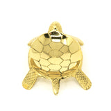 Brass Cone Incense Burner - Turtle