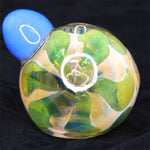 5in Fumed Spiral Floral Bowl Hand Pipe