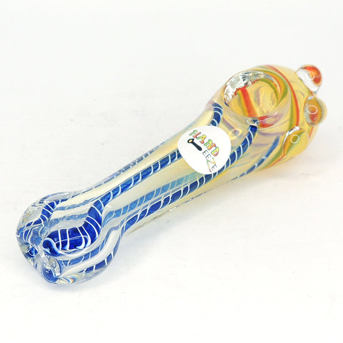 Hand Eeze 5" Flat Mouth Glass Pipe