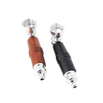 3" Metal Pipe with Wooden Sleeve - Assorted Colors