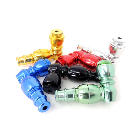 3.5" Anodized Metal Pipe - Assorted Colors
