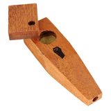 Bearded Wood Pipe P-4 Rectangle with Lid