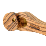Bearded Exotic Wood Pipe HP-2 with Lid