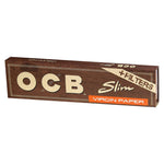 OCB Virgin King Size Slim + Tips Rolling Papers