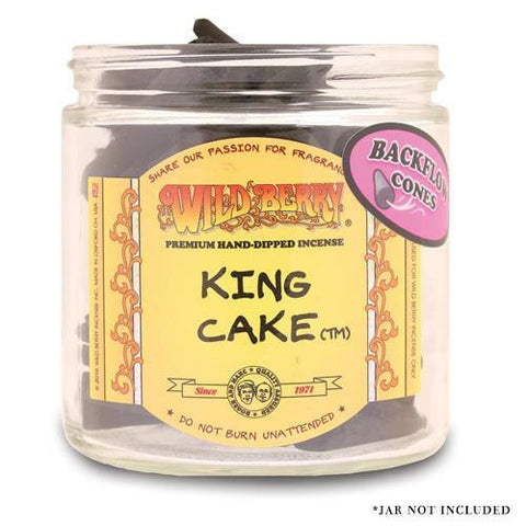 25ct Wildberry Incense Backflow Cones - King Cake