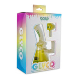 Ooze Glyco Glycerin Chilled Glass Water Pipe - Yellow