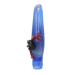 3" Hand Eeze Chillum - Red Frog glass hand pipe