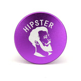 50mm Hipster 4 Part Breakdown Grinder - Purple