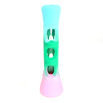3.5" Silicone/Glass Hybrid Wide Chillum - Assorted Colors