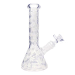 6in Clover Glow in the Dark Water Pipe - Leafly