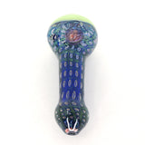 Hand Eeze 5" Gold Fumed with Honeycomb and Slime - Green